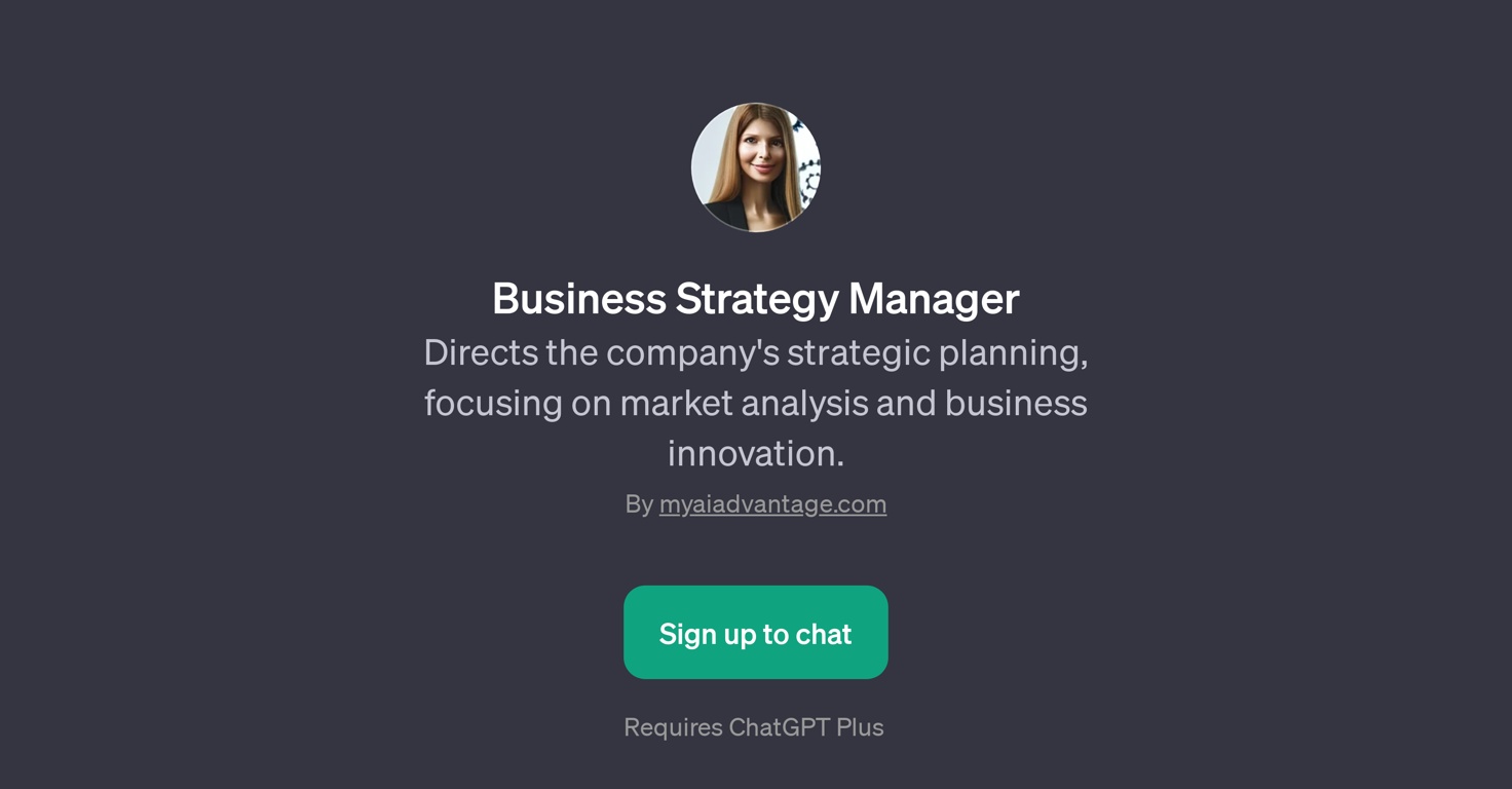 Business Strategy Manager website
