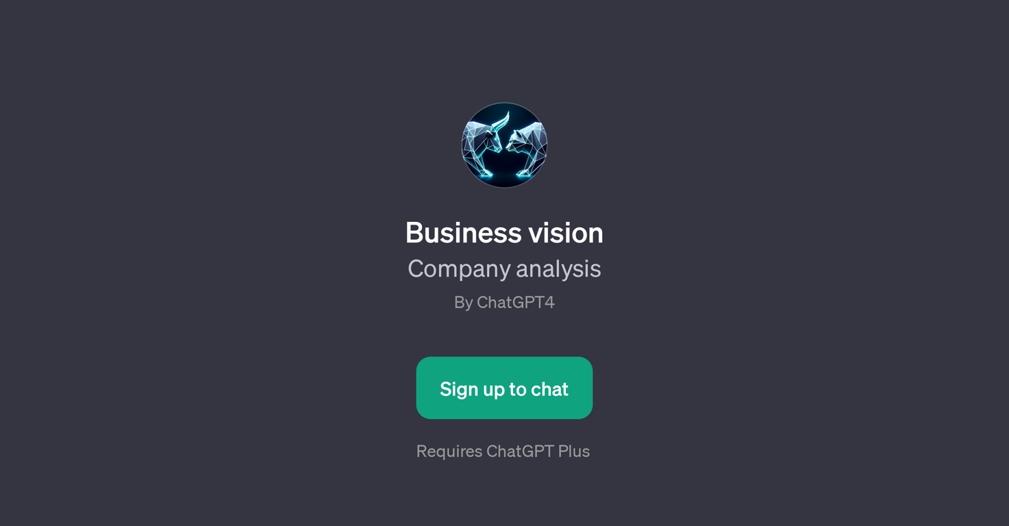 Business Vision website