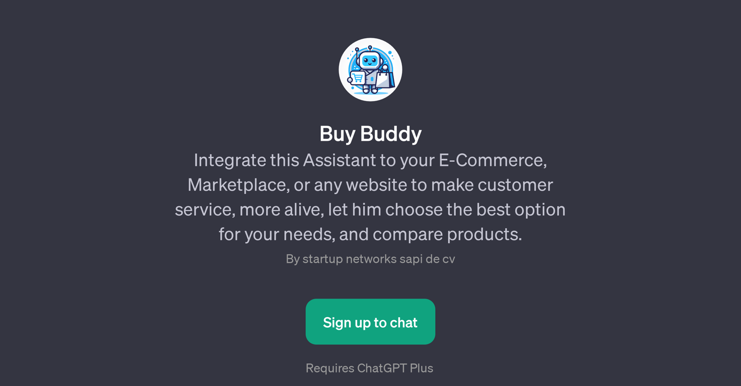 Buy Buddy website