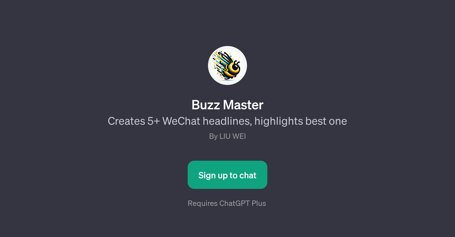 Buzz Master website