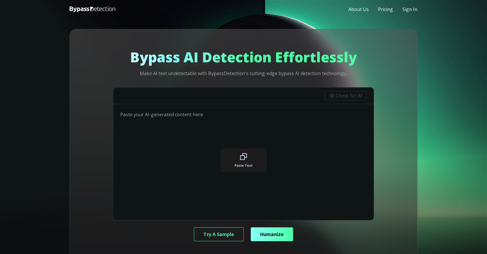BypassDetection website