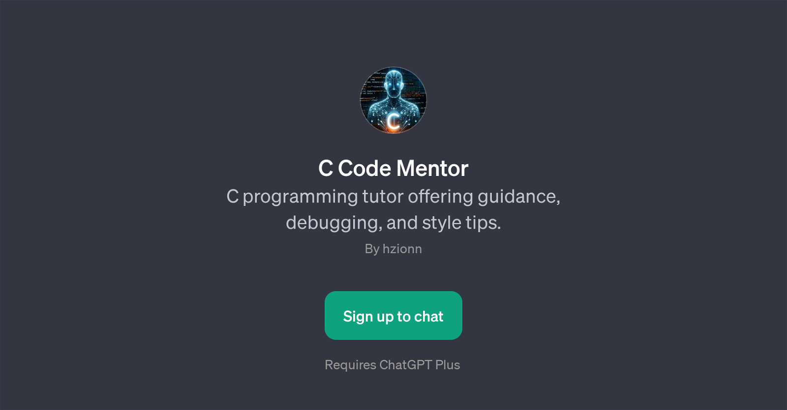 C Code Mentor website