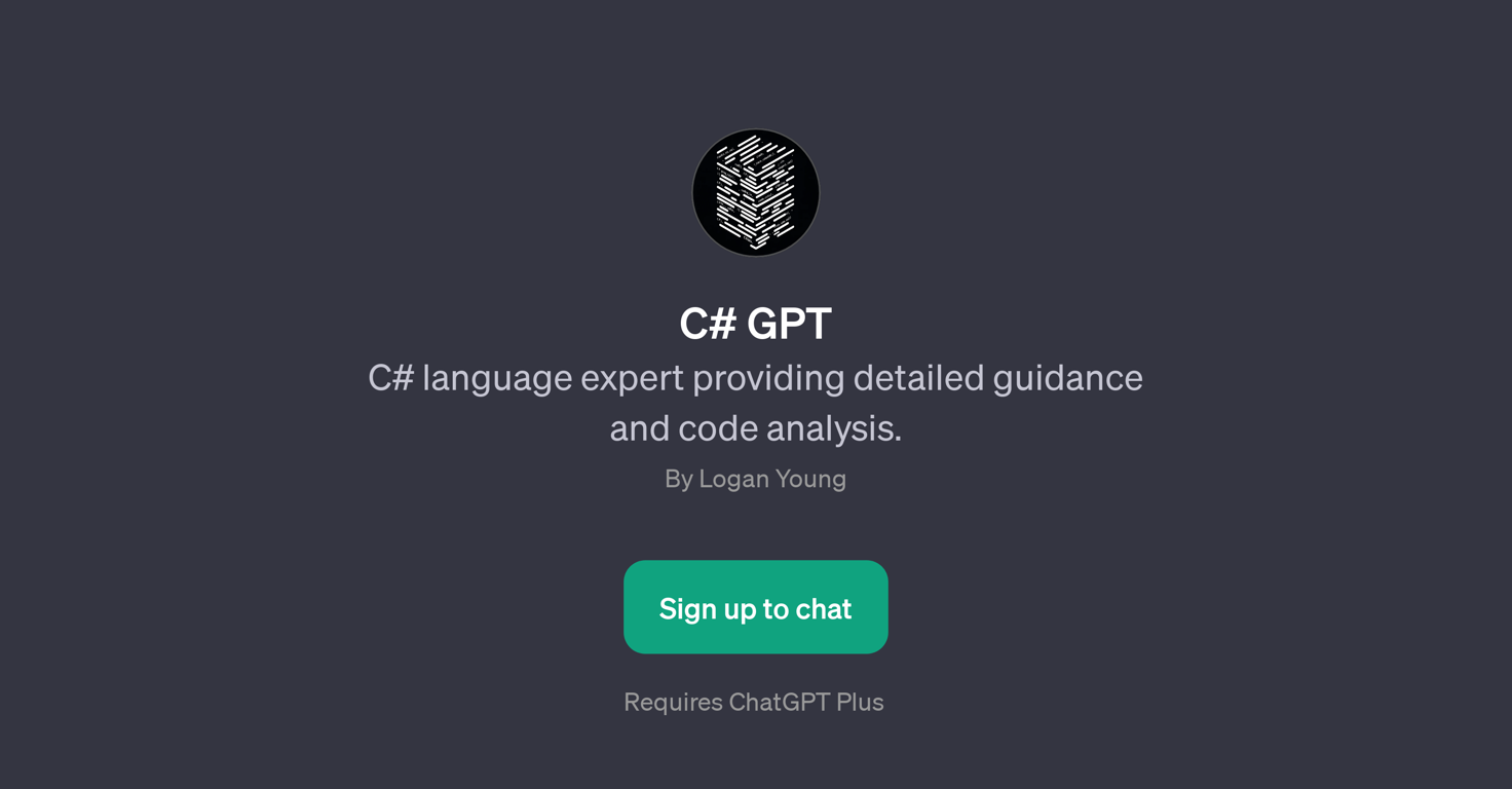 C# GPT website