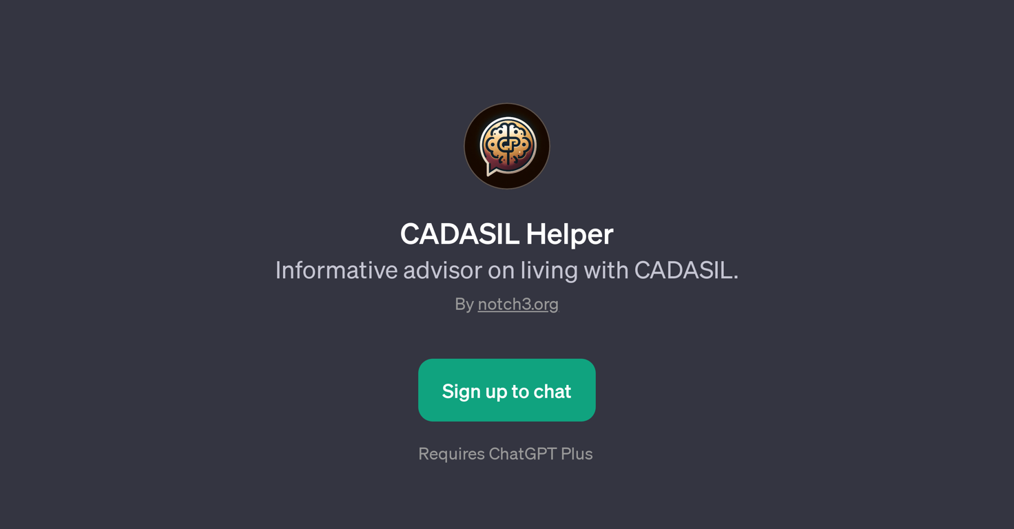 CADASIL Helper website