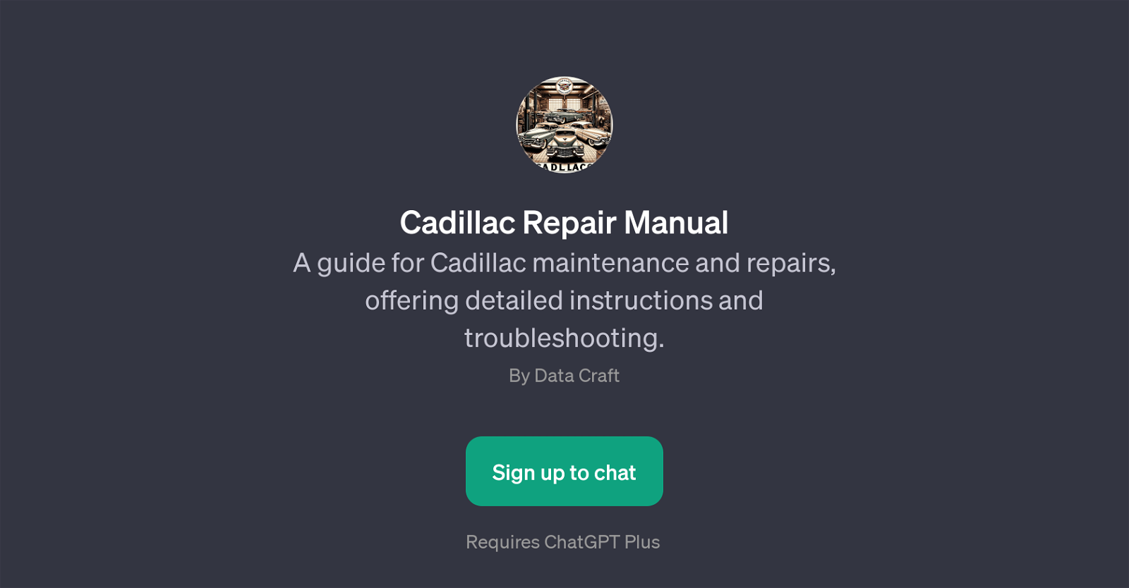 Cadillac Repair Manual website