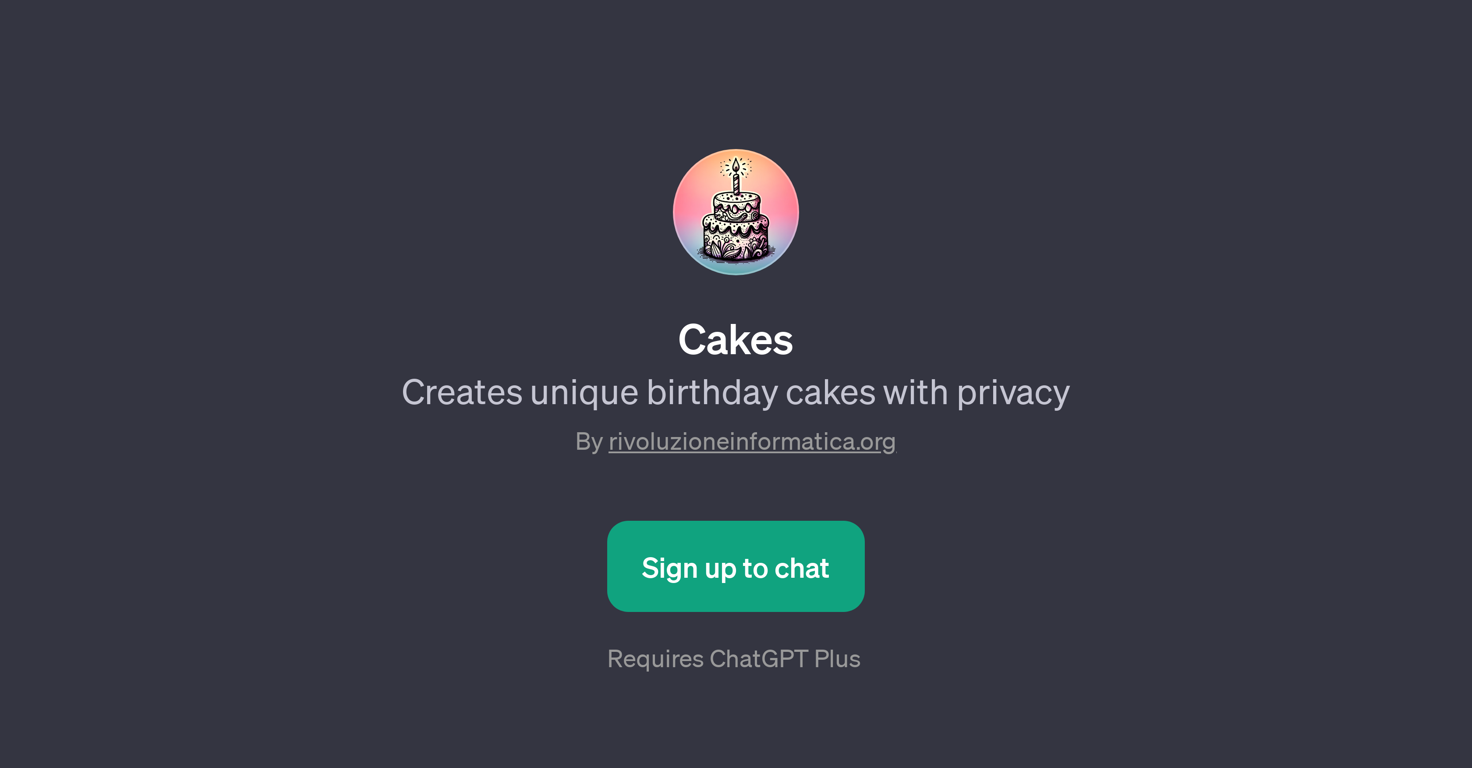 Cakes website