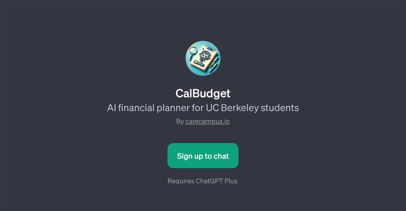 CalBudget website