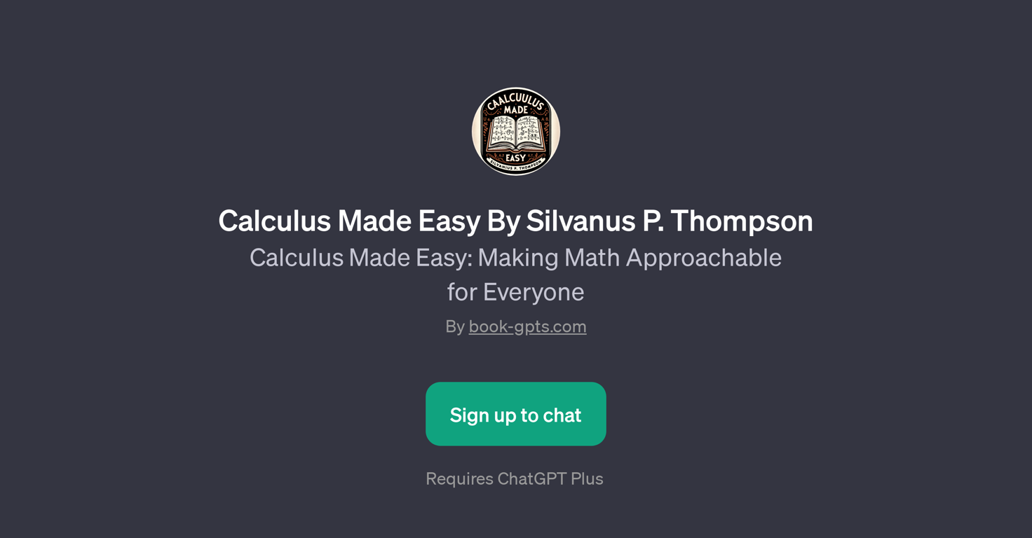 Calculus Made Easy By Silvanus P. Thompson website