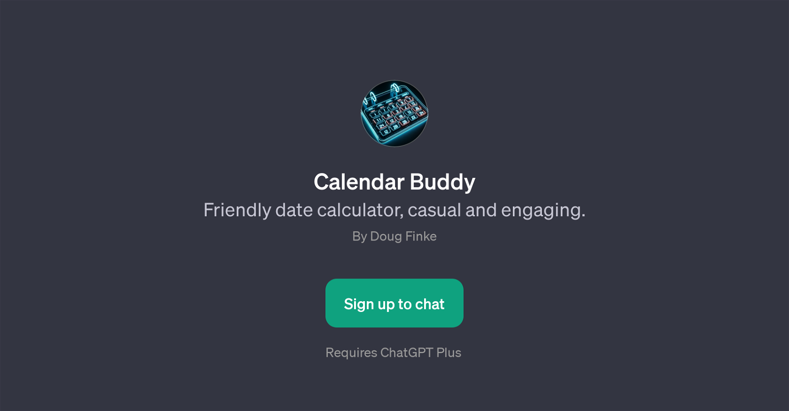 Calendar Buddy website
