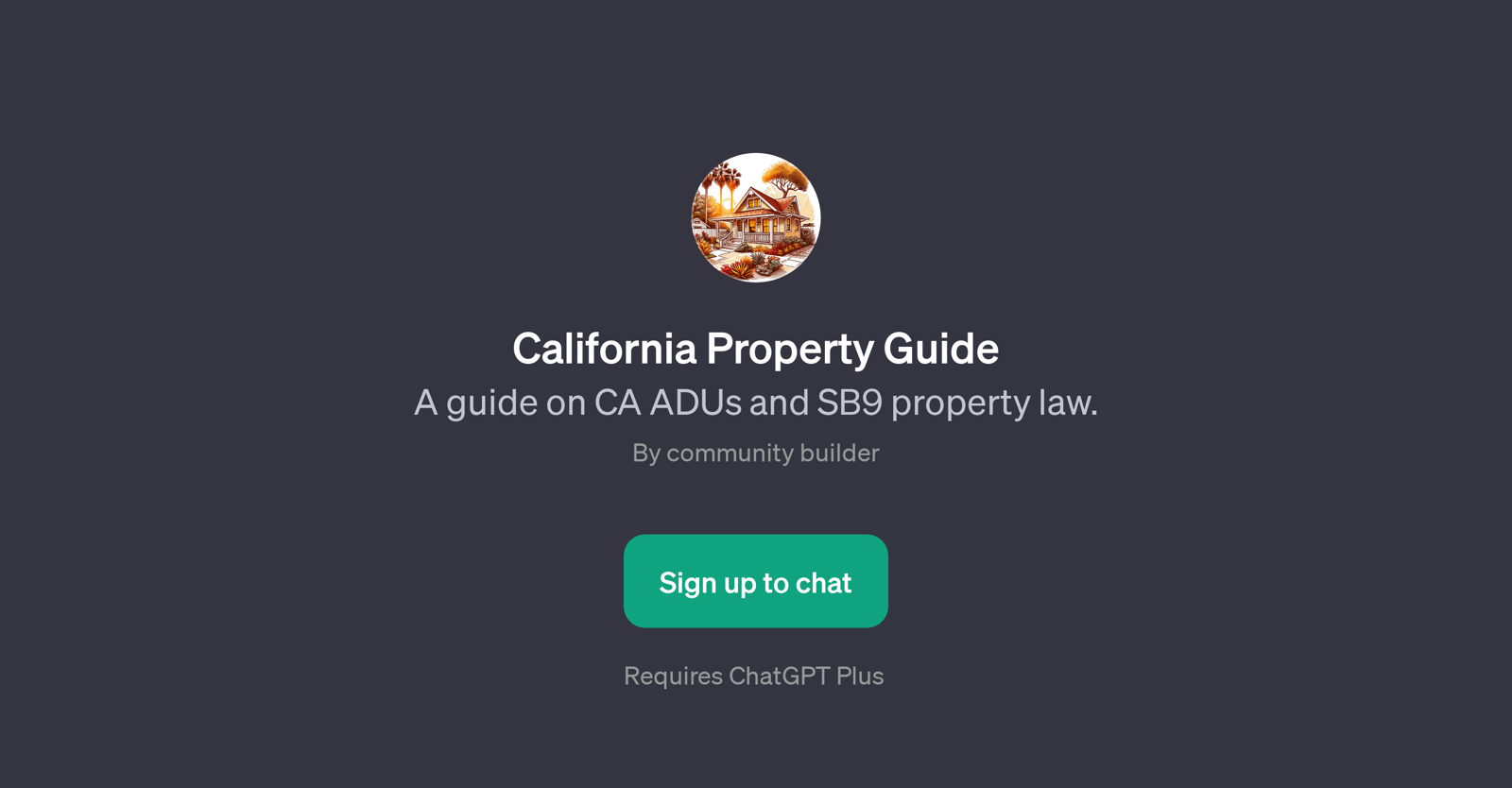California Property Guide website