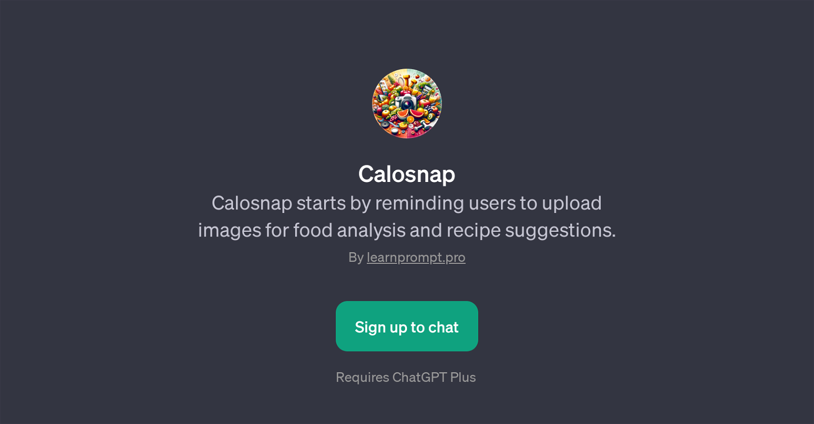 Calosnap website