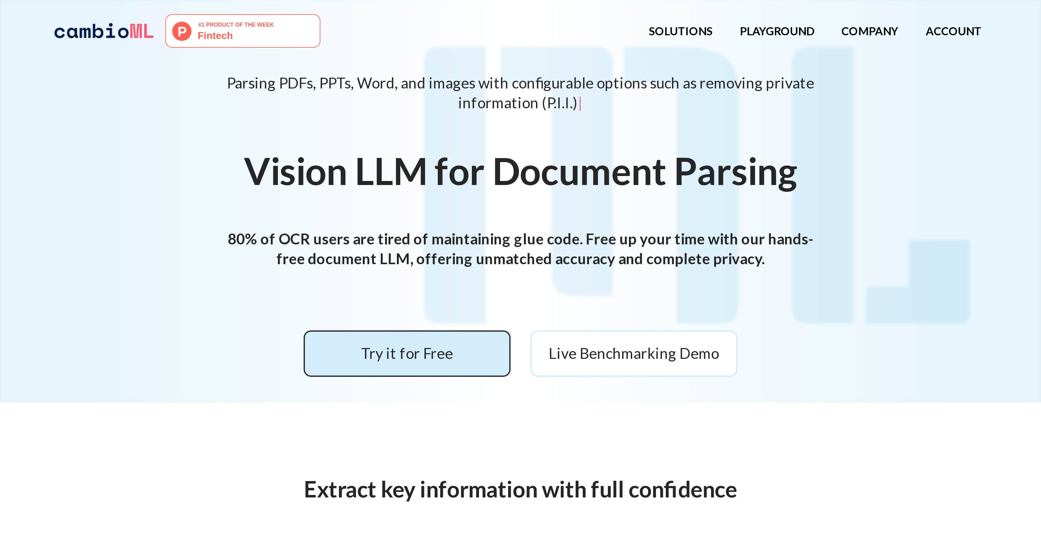 CambioML screenshot