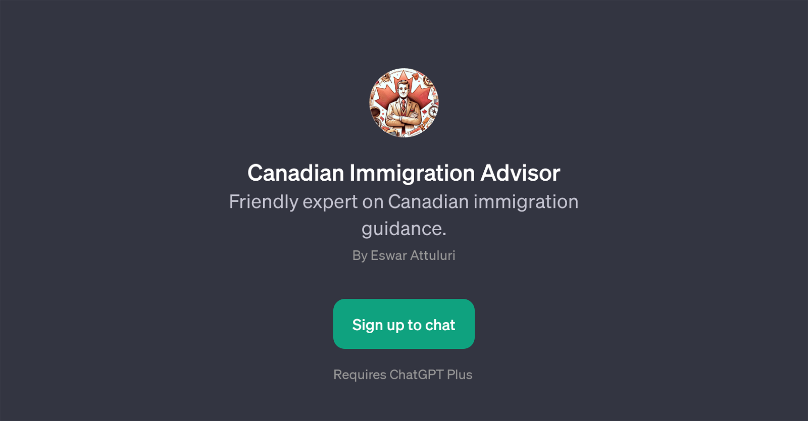 Canadian Immigration Advisor website
