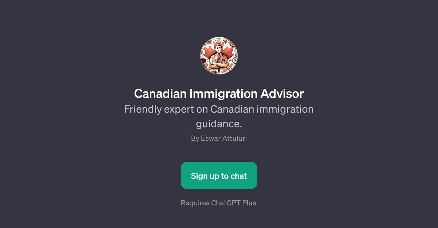Canadian Immigration Advisor website