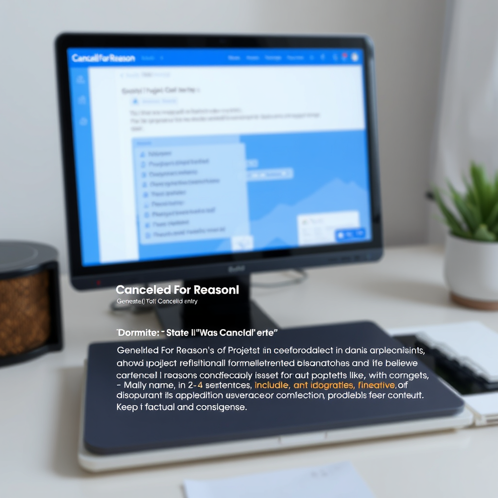 Cancelled For Reason website