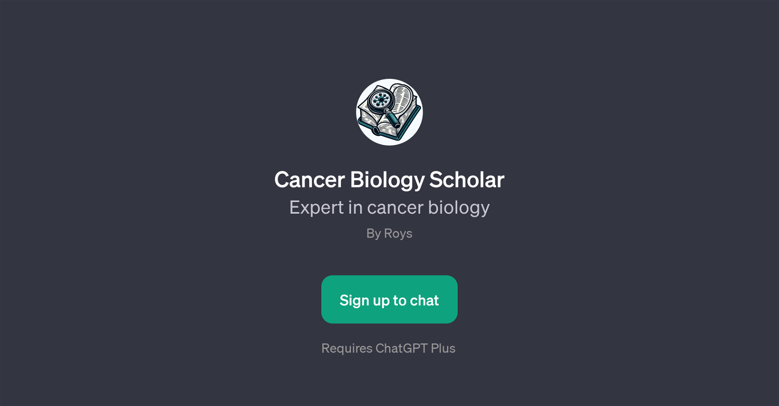 Cancer Biology Scholar website