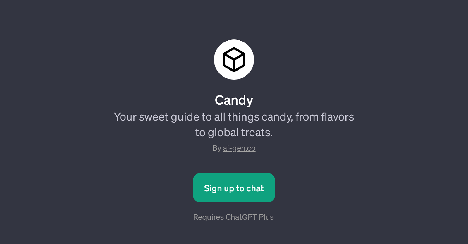 Candy website