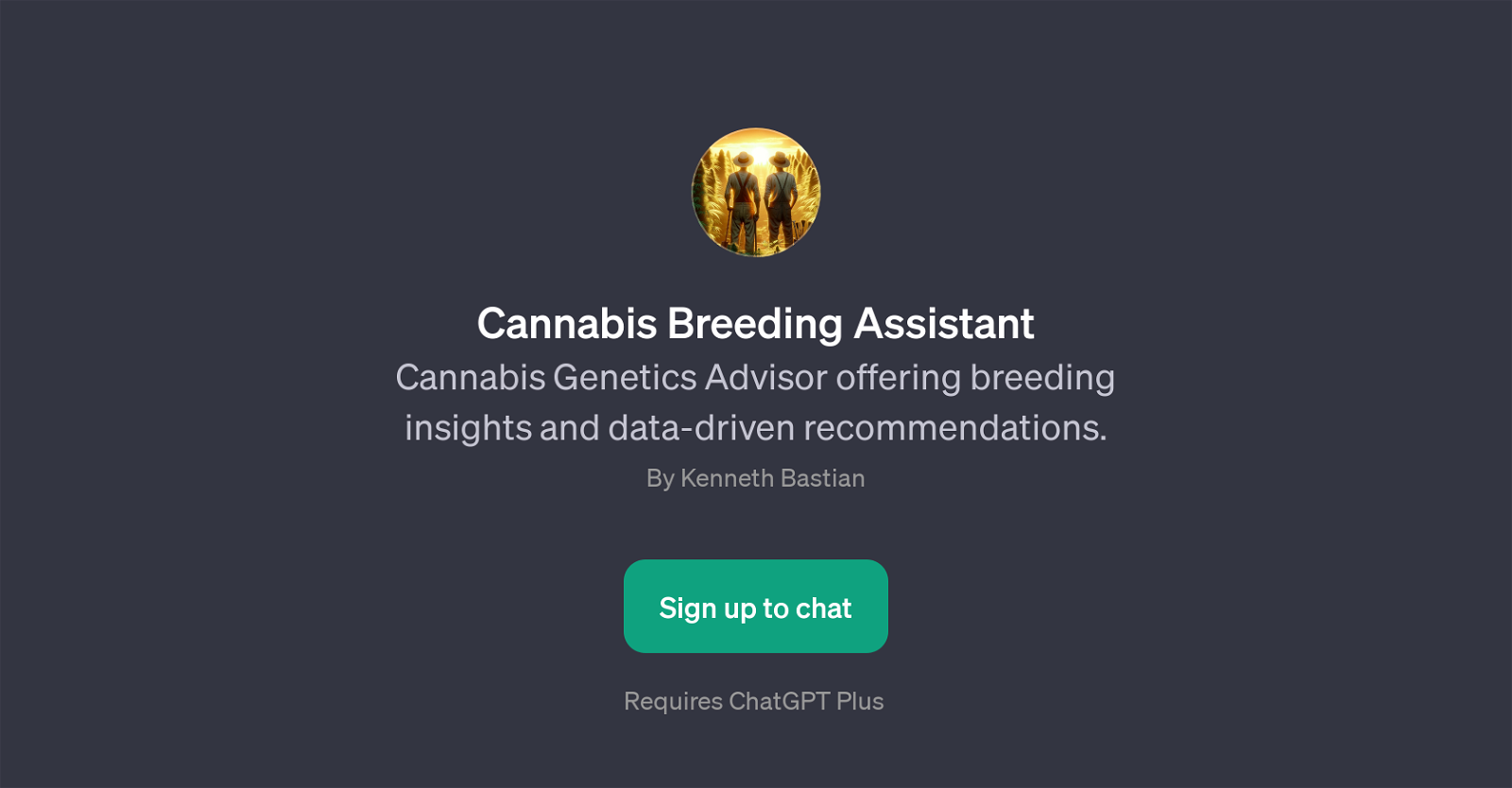 Cannabis Breeding Assistant website