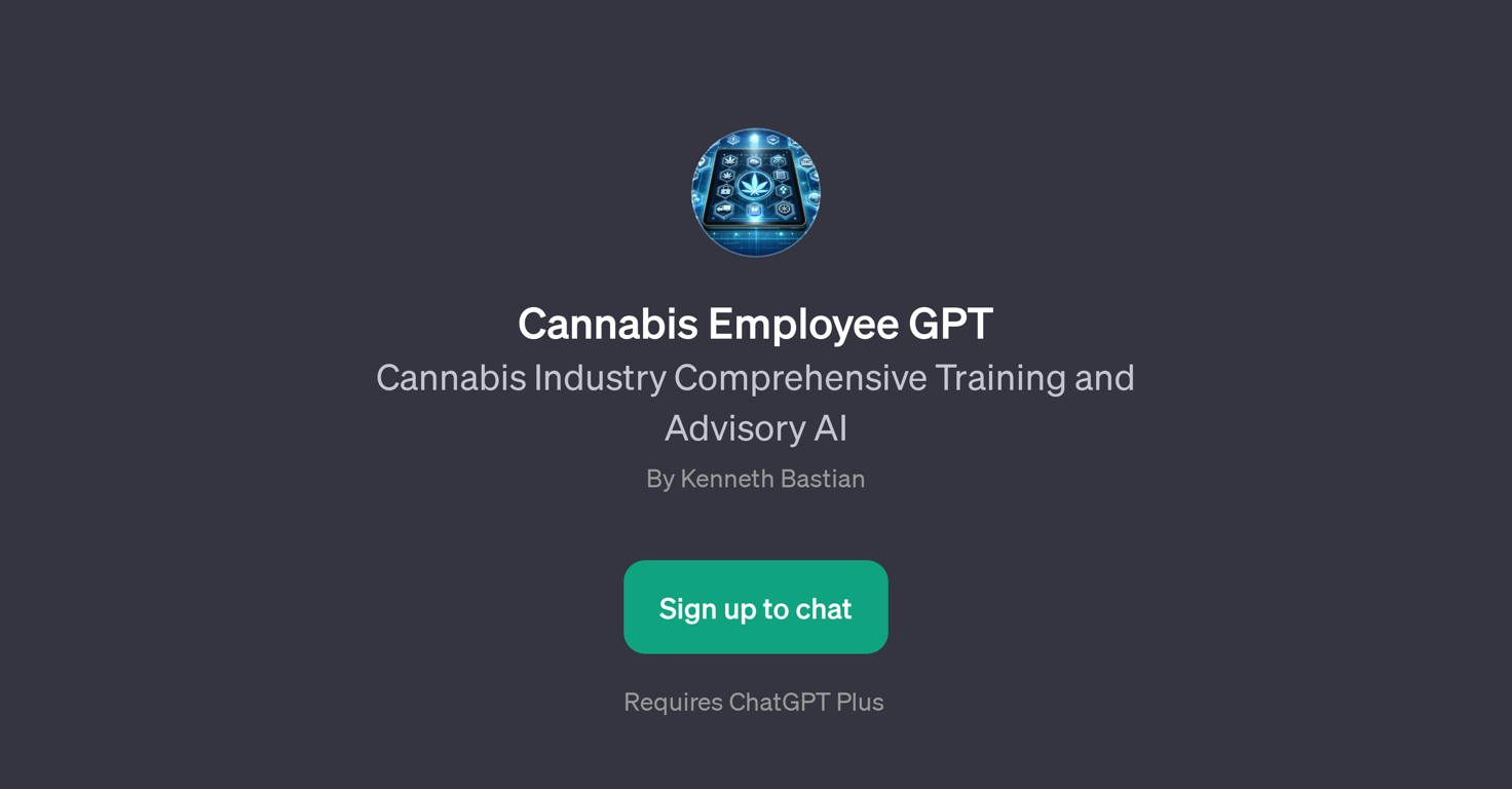 Cannabis Employee GPT website
