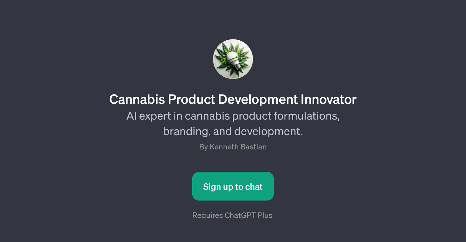Cannabis Product Development Innovator website
