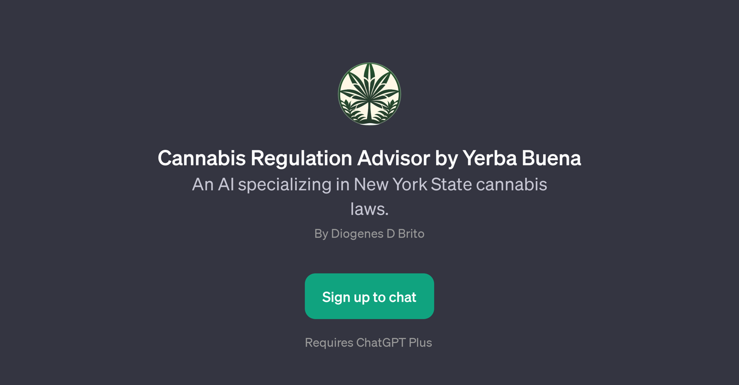Cannabis Regulation Advisor by Yerba Buena website