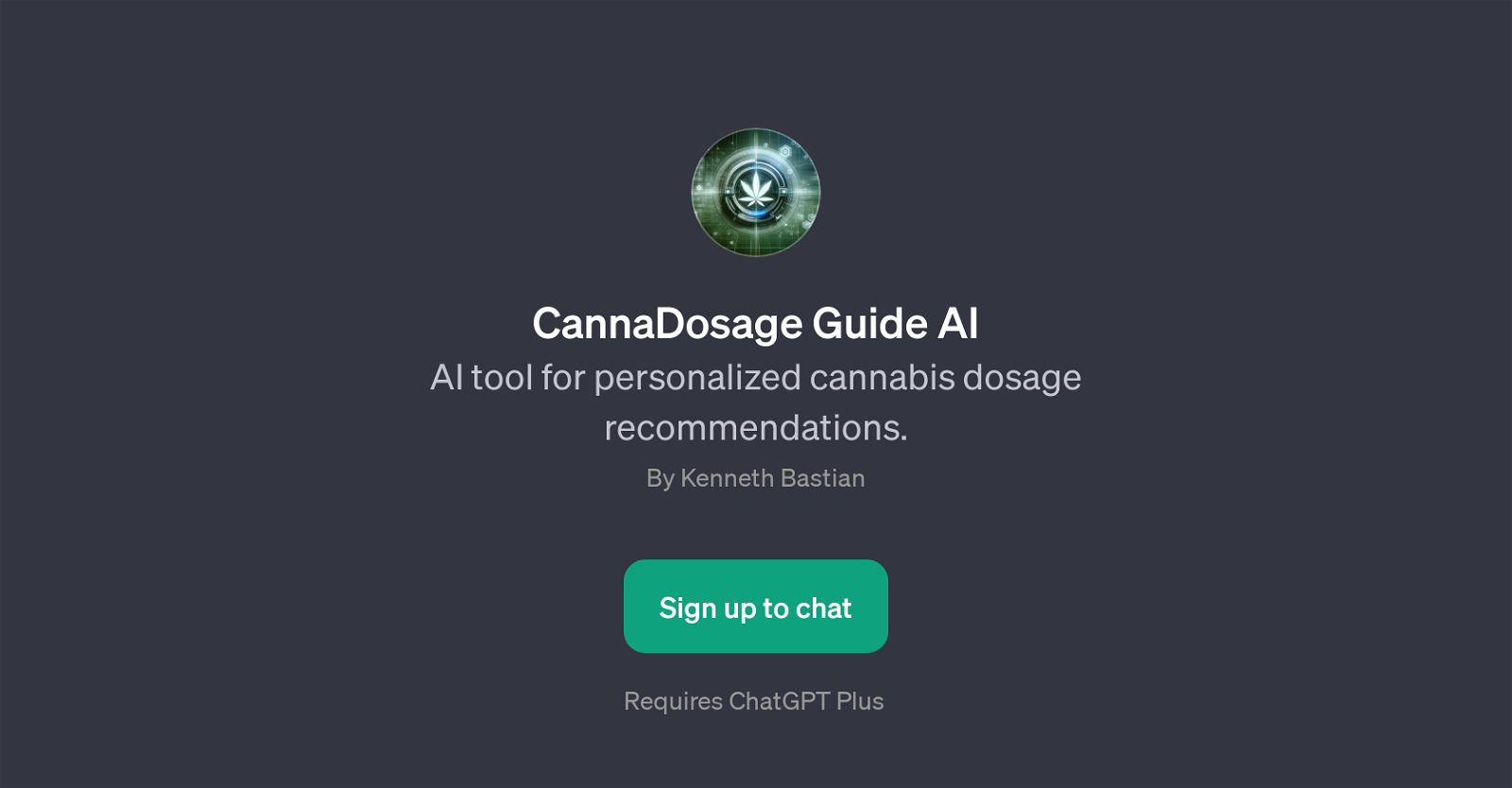 CannaDosage Guide AI website