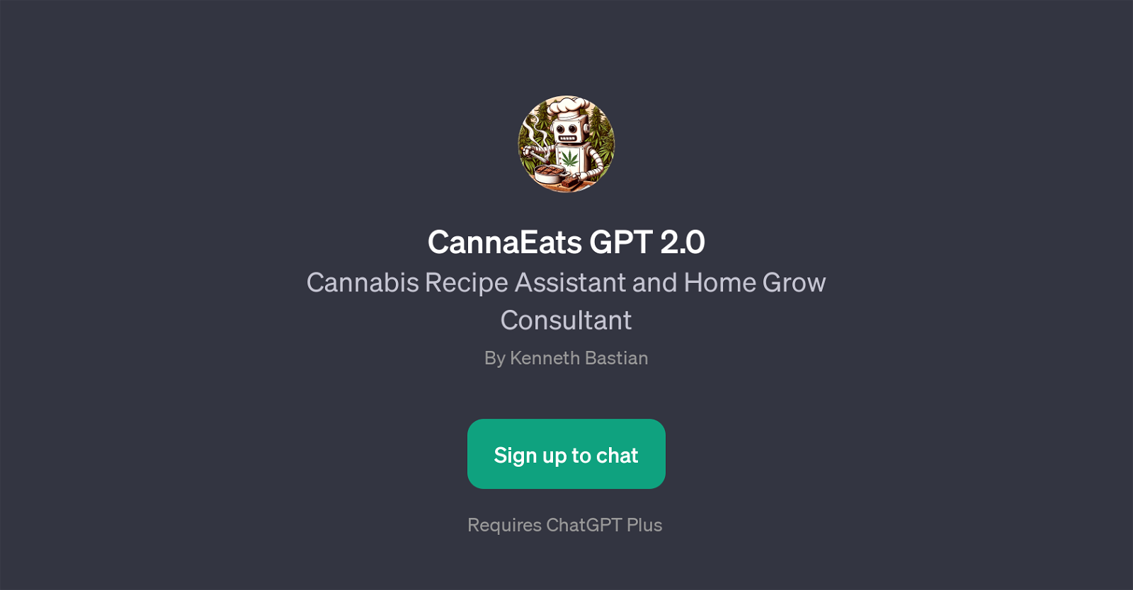 CannaEats GPT 2.0 website