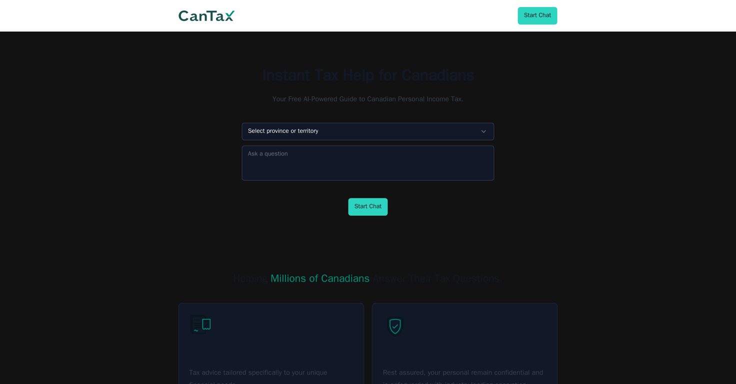 CanTax website