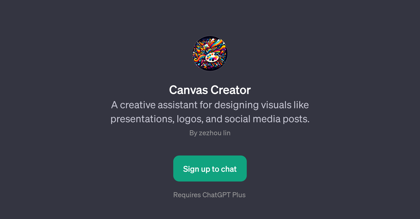 Canvas Creator website