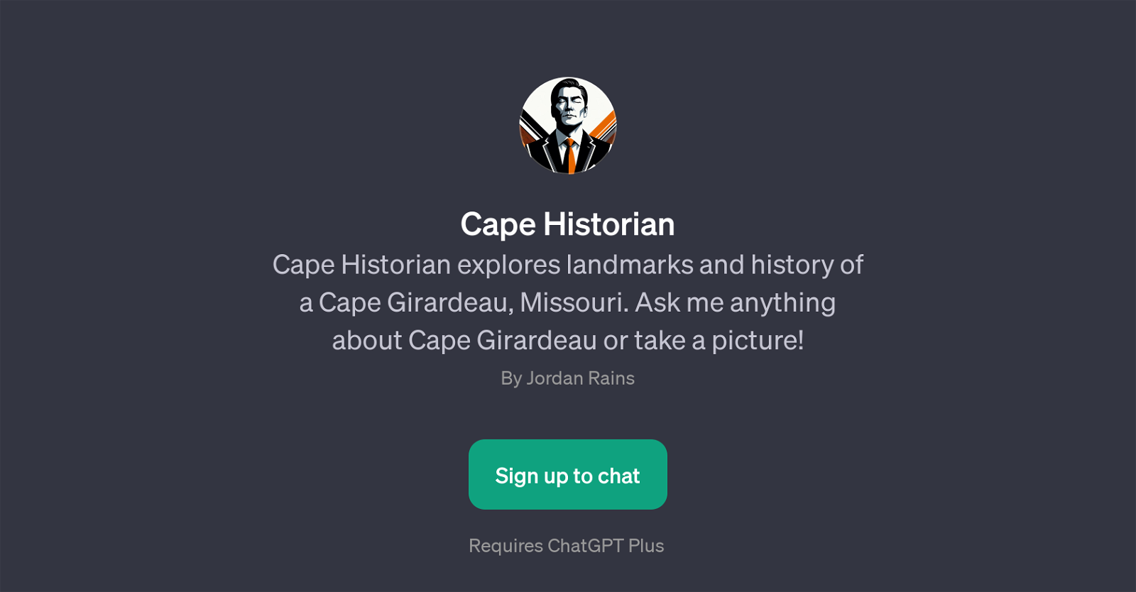Cape Historian website