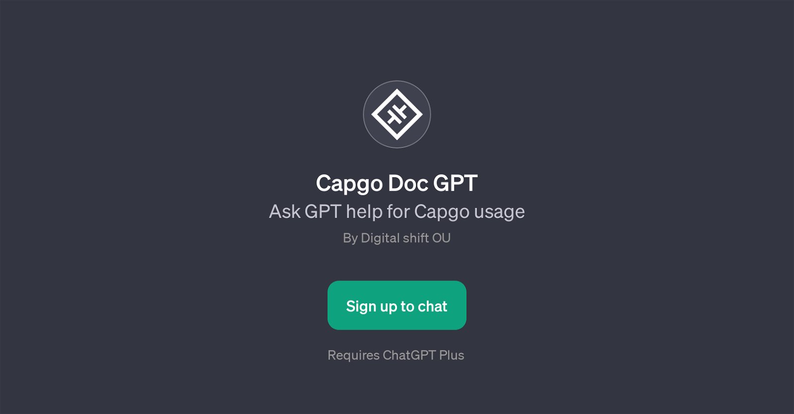 Capgo Doc GPT website