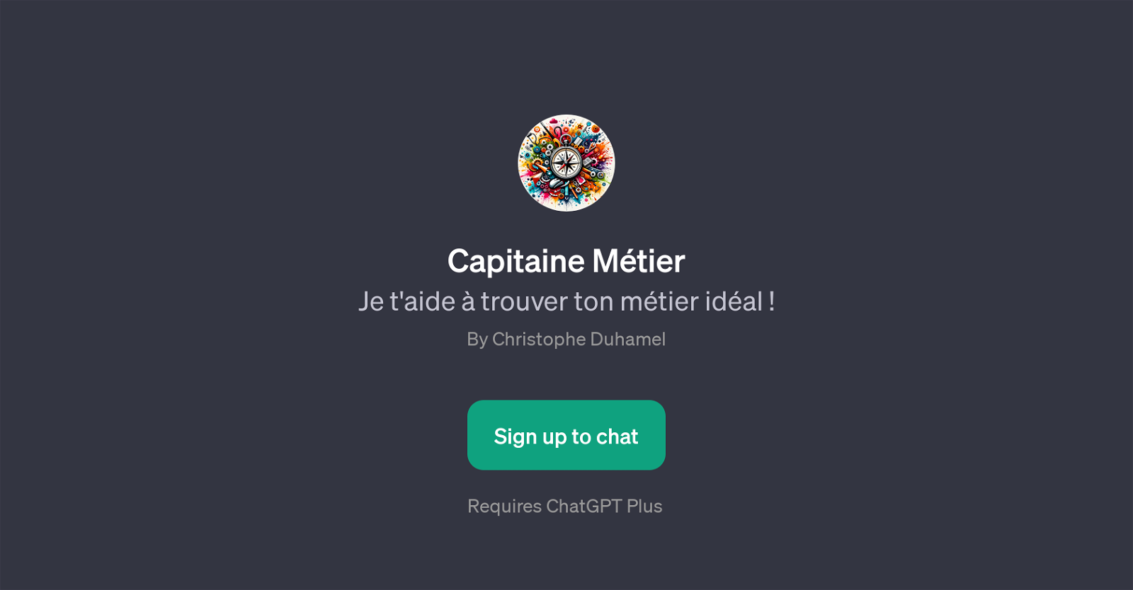 Capitaine Mtier website