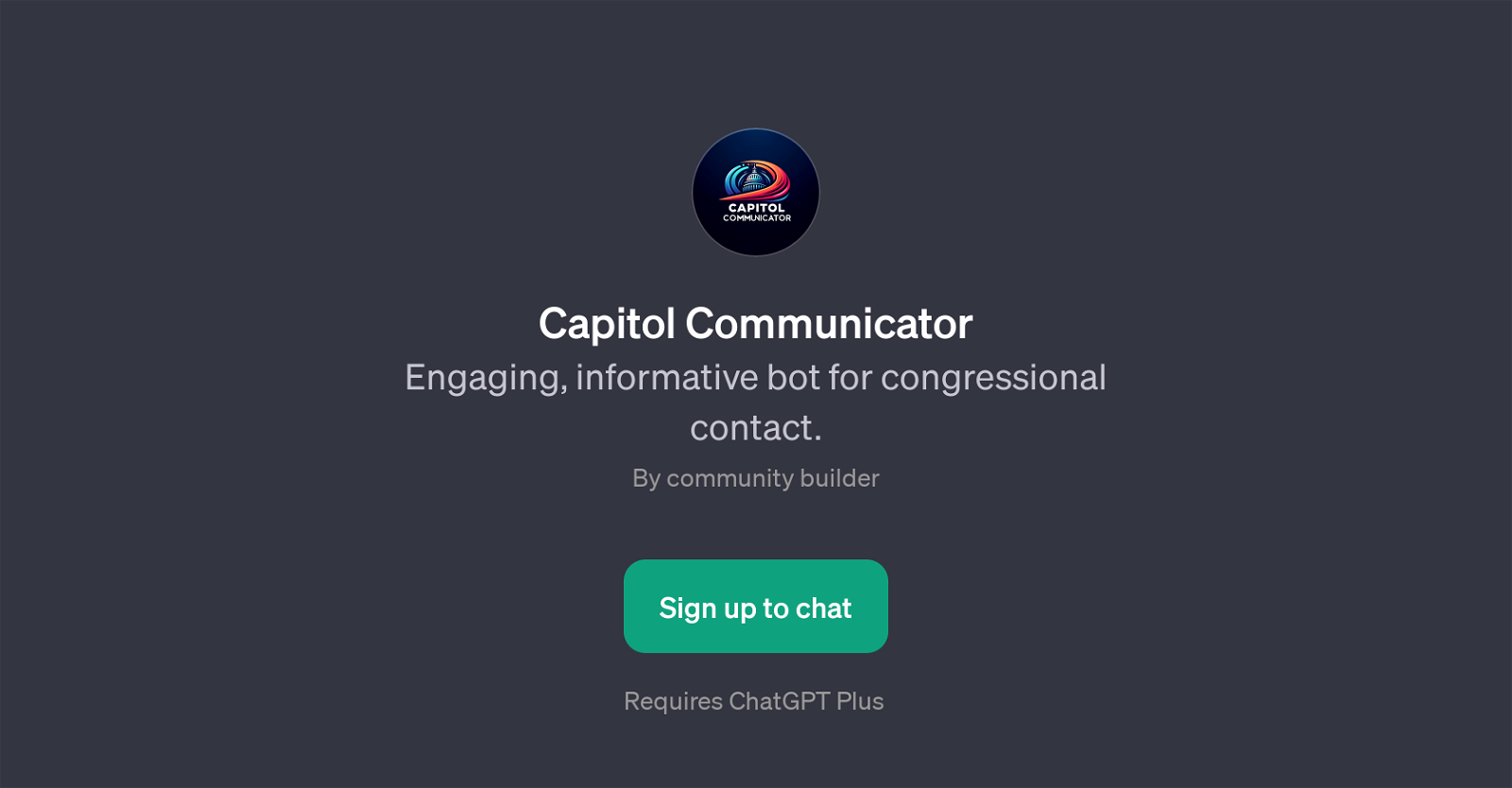 Capitol Communicator website