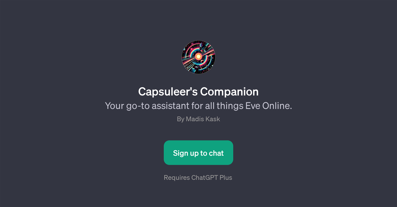 Capsuleer's Companion website