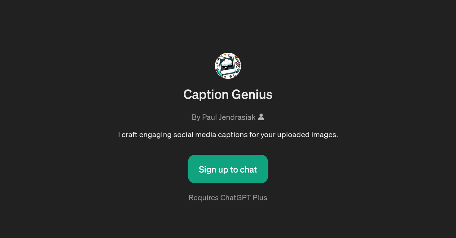 Caption Genius website