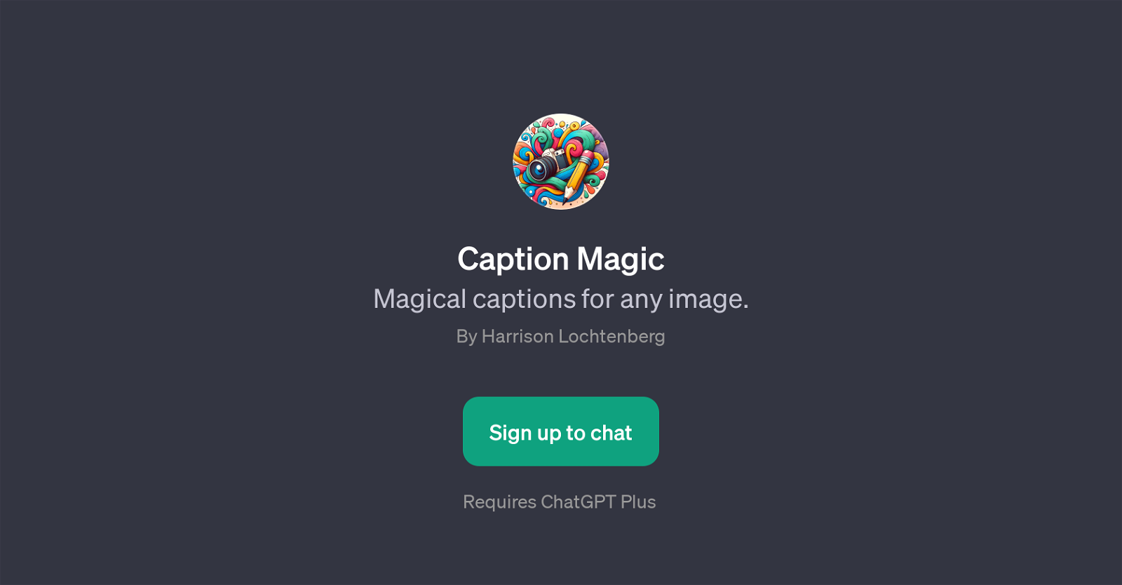 Caption Magic website