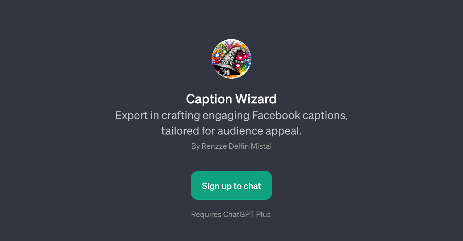 Caption Wizard website