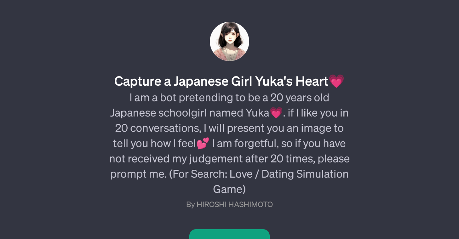 Capture a Japanese Girl Yuka's Heart website