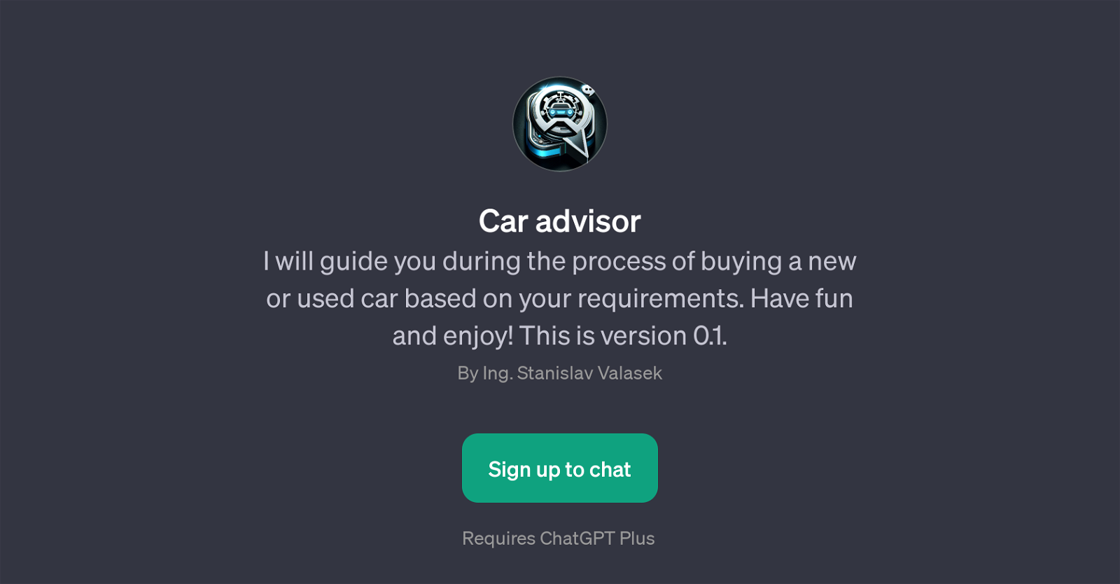 Car Advisor website
