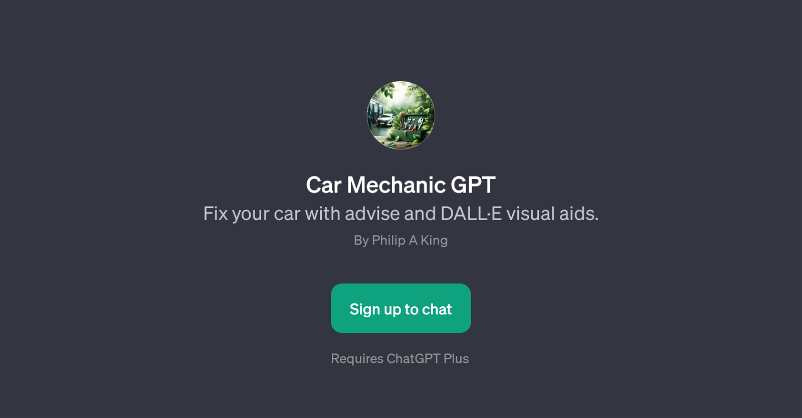 Car Mechanic GPT website