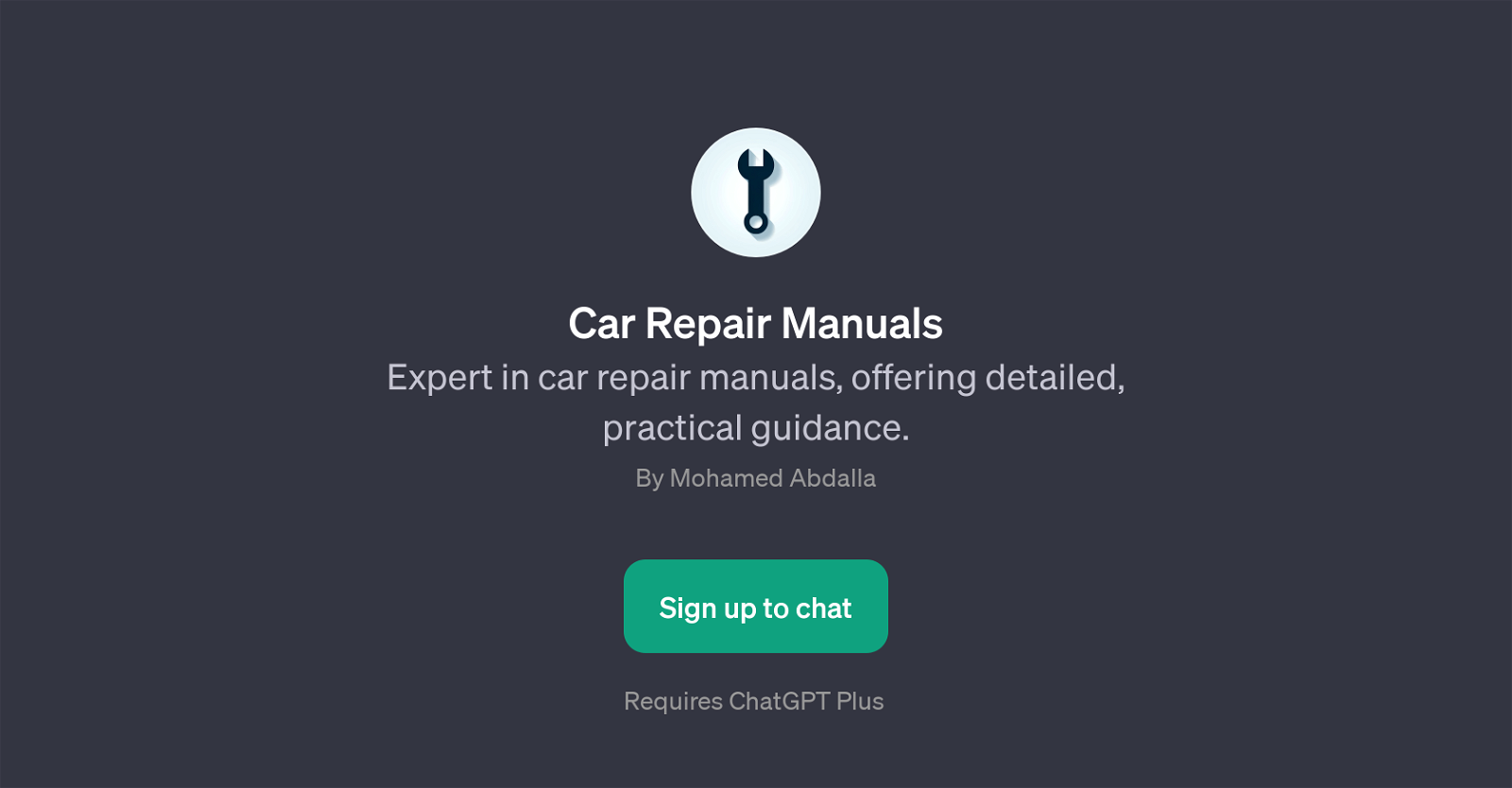 Car Repair Manuals website