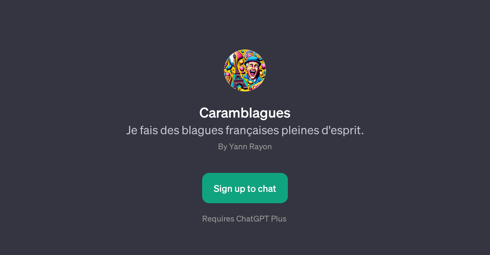 Caramblagues website