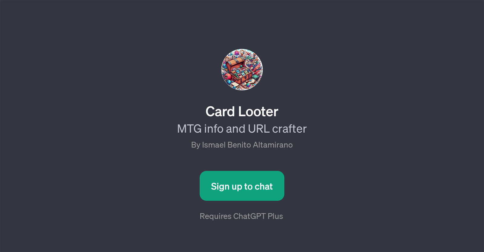 Card Looter website