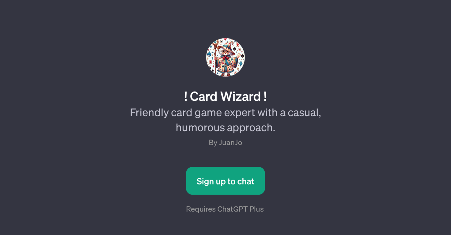 Card Wizard website