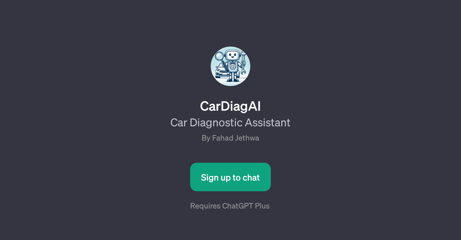 CarDiagAI website