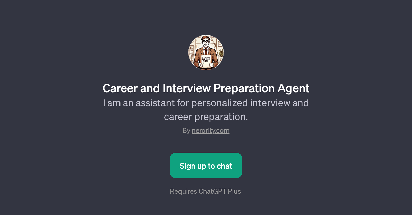 Career and Interview Preparation Agent website