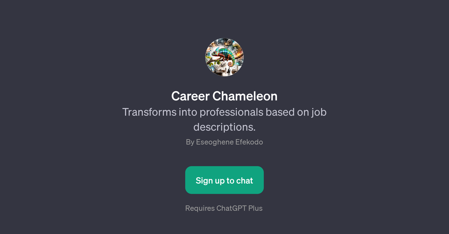 Career Chameleon website