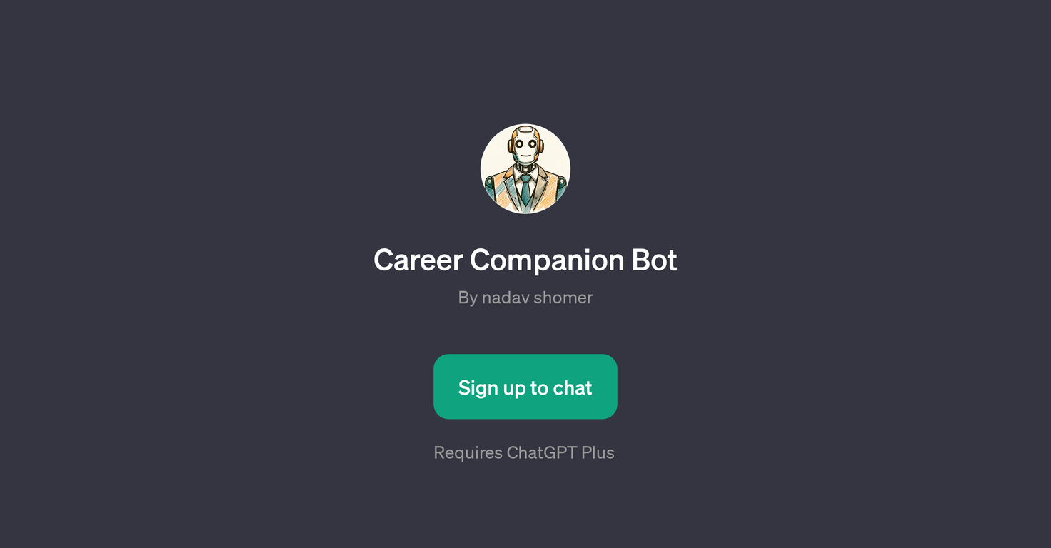 Career Companion Bot website