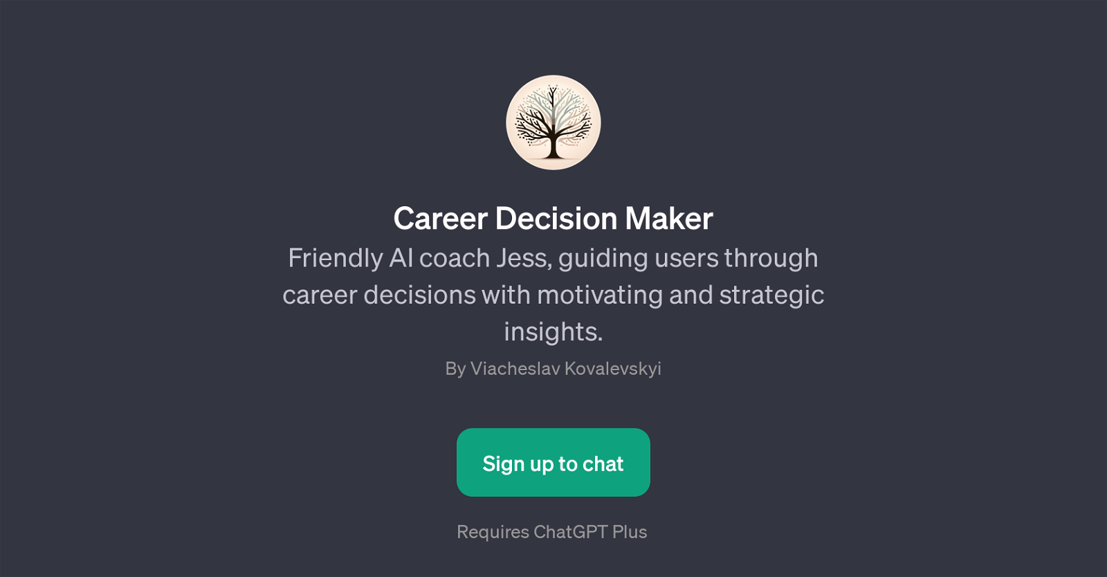 Career Decision Maker website