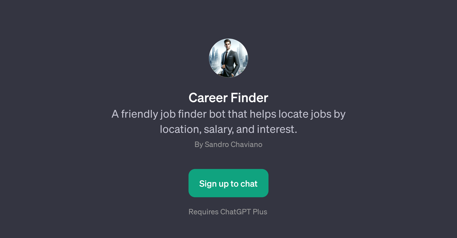 Career Finder website